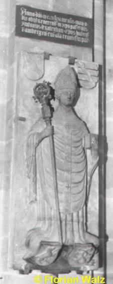 Epitaph: Bischof Anton von Rotenhan